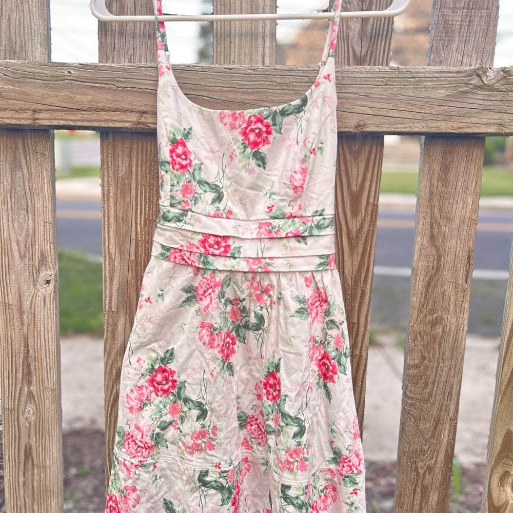 Francesca’s Floral Mini Dress